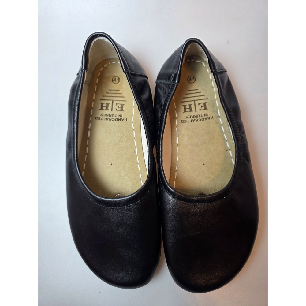 Earthing Harmony Size 41 Grounding & Earthing Barefoot Ballet Flats Black